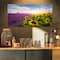 Designart - Lavender and Sunflower Fields - Floral Canvas Art Print
